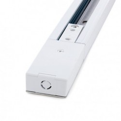Carril monofasico maxpower - 1 metro blanco
