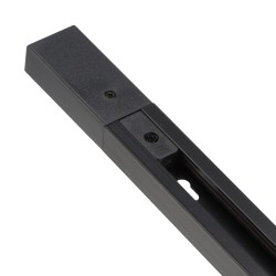 Carril monofasico maxpower - 2 metros negro