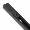 Carril monofasico maxpower - 2 metros negro