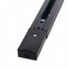 Carril monofasico maxpower - 1 metro negro