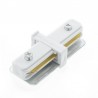 Conector i reforzado para carril monofasico blanco
