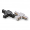 Conector en t para carril monofasico blanco