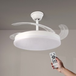 Ventilador de Techo Led White Otah ø107 Cm 70W