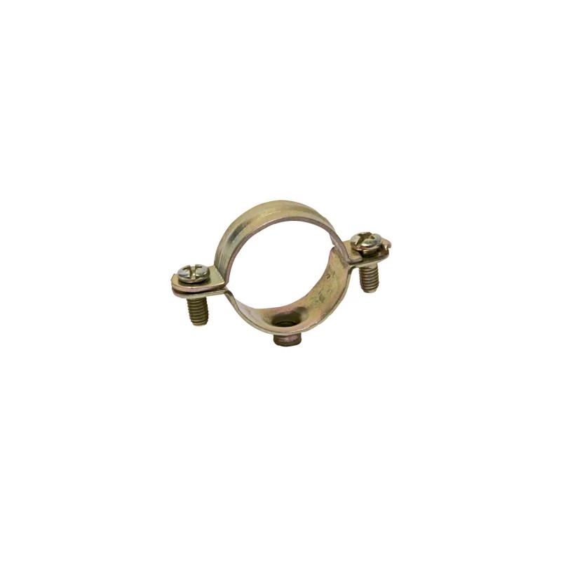 ABRAZADERA METALICA M6 TIPO L Ø 25 MM ACERO CINCADO