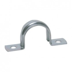 GRAPA METALICA EN U Ø 40 MM ACERO CINCADO