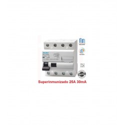 DIFERENCIAL 4P 25A 30MA A 10 KA SUPERINMUN