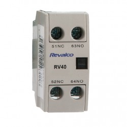 Contacto auxiliar lateral 1no+1nc 2p 100 800a para la serie...