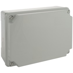 CAJA ESTANCA CONEXION S/CONOS COLOR GRIS.IP65 IK09 INTERIORES...