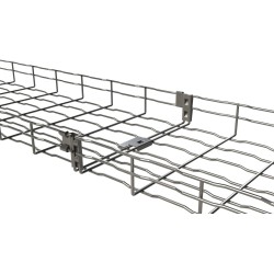 Bandeja hilo reforzado enchufable bf2r 100x65 ez acero...