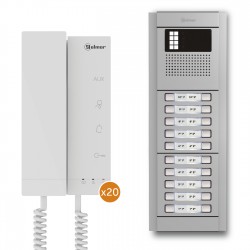 Kit edificio audio n4220/t-art 20p