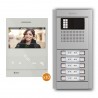 Kit edificio video n5210/art 4 lite 10p