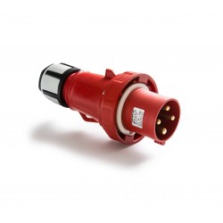 Clavija aerea 3p+t 63a 400v ip67
