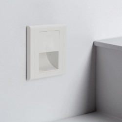 Baliza led empotrable nomis square 1.2w 4500k