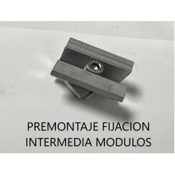 PREMONTAJE FIJACION INTERMEDIA MODULOS