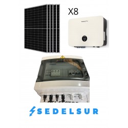 KIT SOLAR SALICRU AUTOCONSUNO TRIFASICO 4KW: 8 Paneles 580W +...
