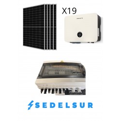 KIT SOLAR SALICRU AUTOCONSUNO TRIFASICO 10KW: 19 Paneles 580W...