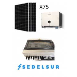 KIT SOLAR SALICRU AUTOCONSUNO TRIFASICO 40KW: 75 Paneles 580W...