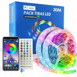 Pack tira de led 24v 5050 16l rgb - 30 metros