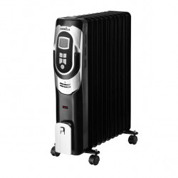 Radiador Aceite Confort 2500w 11elementos Negro/plata 3pote...