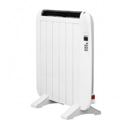 Emisor Termico Gaban 900w X En Aluminio Blanco Remoto Lcd...