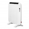 Emisor Termico Gaban 900w X En Aluminio Blanco Remoto Lcd Temporizador Mural/portatil 58,5x58x5,5 Cm