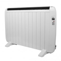 Emisor Termico Gaban 1800w X En Aluminio Blanco Remoto...
