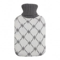 Bolsa Agua Caliente Mimo 1,7l Forro Bla/gris Copos  20x32x4...