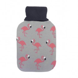 Bolsa Agua Caliente Mimo 1,7l Forro Gris Flamencos 20x32x4cm...