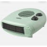 Termoventilador Elec.toril 2000w Verde/negro Horizontal 2pot.3fun.termostato Reg.12x26x26cm