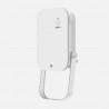 Termoventilador Pared Baño Austria 2000w Blanco  3funciones c/remoto y toallero Display Ip24 50x25x13cm