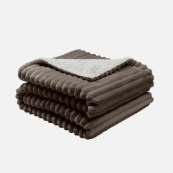 Manta Elect. Jaraiz Marron/blanco 160w 160x120cm 9nivel...