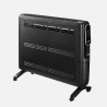 Emisor Termico Alum. Alpino 2400w Negro 2pot Displ Ay C/remot.antiv.temp.reg.61,8x67,5x25,5