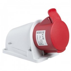 BASE MURAL 16A 3P+N+T 380-415V IP 44
