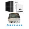 KIT SOLAR FELICITY HÍBRIDO/AISLADA MONOFÁSICO 6KW: 11 Paneles 590w + Inversor + Monotorizacion + Cuadro cableado DC-AC + Puesta 