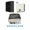 KIT SOLAR AUTOCONSUNO SALICRU MONOFÁSICOS 5KW: 9 Paneles 590W + Inversor + Monotorizacion + Cuadro cableado DC-AC + Puesta en ma