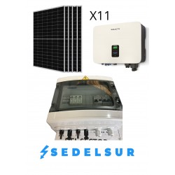 KIT SOLAR AUTOCONSUNO SALICRU MONOFÁSICO 6KW: 11 Paneles 590w...