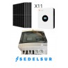 KIT SOLAR FELICITY AISLADA MONOFÁSICO 6KW: 11 Paneles 590w + Inversor + Monotorizacion + Cuadro cableado DC-AC + Puesta en march