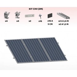 ESTRUCTURA VERTICAL CONTINUA A CHAPA 3 MODULO COMPLETA