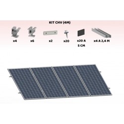 ESTRUCTURA VERTICAL CONTINUA A CHAPA 4 MODULO COMPLETA