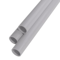 Tubo rigido c/manguito r1250 16 pvc 7035 pvc autoextinguible...