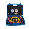 KIT COMPLETO DE MANOMETRO PARA GASES R32 .R410R.407 Y R134