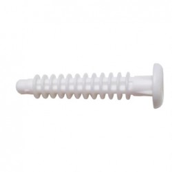 Taco de nylon fijacion directa ø 6x40 mm color blanco