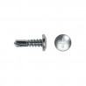 Tornillo punta broca cabeza ancha agrp ø 4,8x16 acero cincado