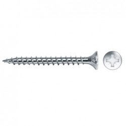 Tornillo velox rosca completa cabeza avellanada impronta pz...