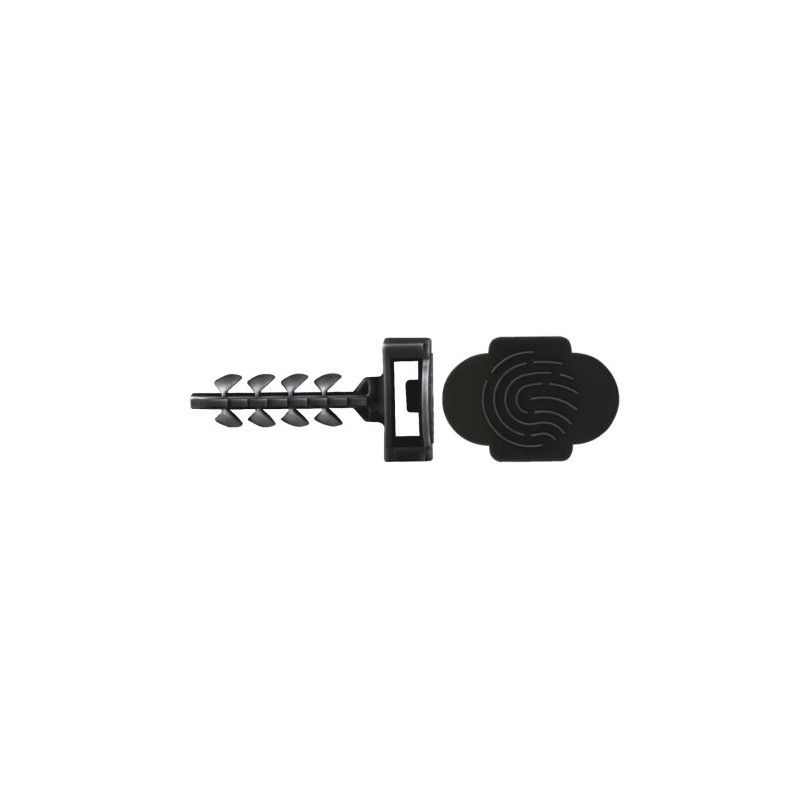 Insertfix cabeza grande color negro