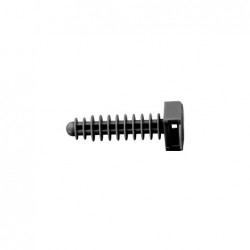 Taco para brida color negro diam. 8 mm 50 un