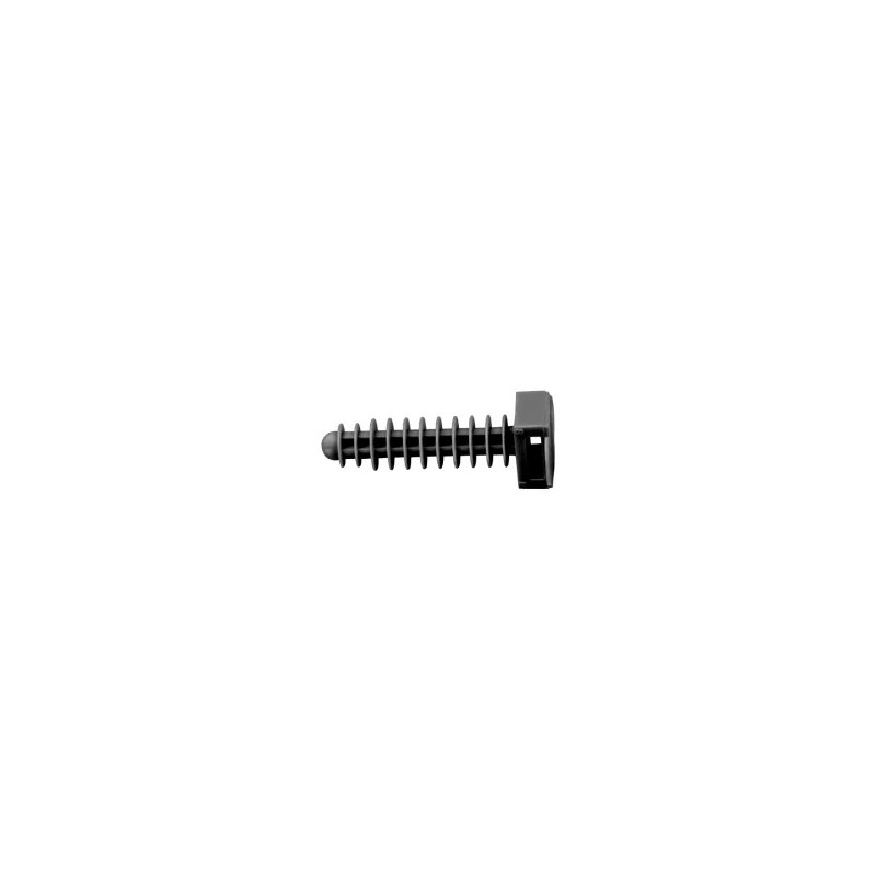 Taco para brida color negro diam. 8 mm 50 un